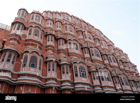 Hawa Mahal Palacio De Los Vientos En Jaipur Rajasthan India Jaipur