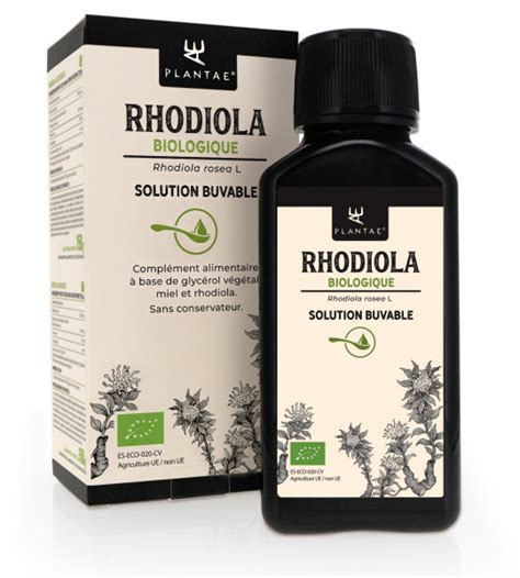 Rhodiola Bio Maintenant Prix R Duit Solution Buvable Pour La