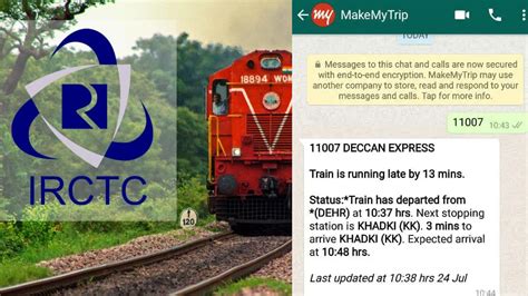 Ultimate Guide To Checking IRCTC PNR And Live Train Status On WhatsApp