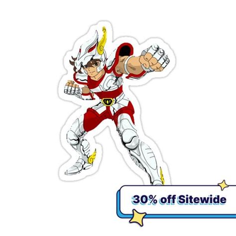 Saint Seiya Seiya Pegasus Sticker For Sale By Solenzywiec In