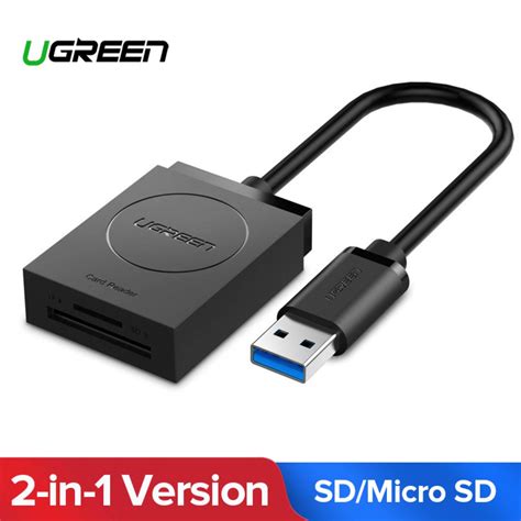 UGREEN All In 1 USB 3 0 Card Reader Super Speed TF CF MS Micro SD Card