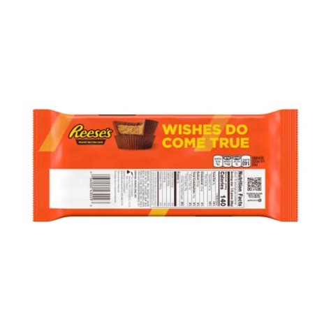 Reeses Milk Chocolate Half Pound Peanut Butter Cups Christmas Candy Pack 2 Pcs 16 Oz Frys