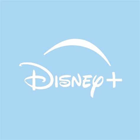 Disney Plus Icon Aesthetic Baby Blue