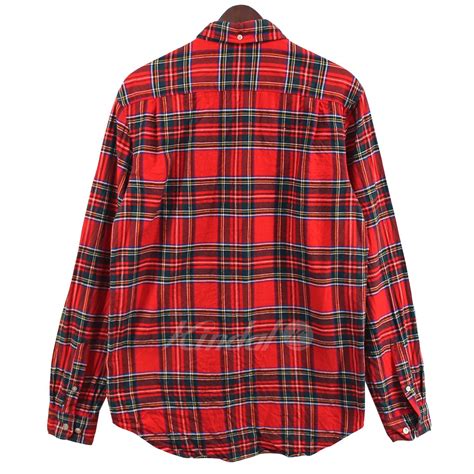 Supremeシュプリーム Tartan Flannel Shirt タータン フランネル チェック シャツ レッド サイズ 14｜【公式】カインドオルオンライン ブランド古着・中古通販