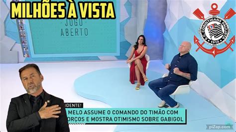 JOGO ABERTO AUGUSTO MELO ASSUME O COMANDO DO TIMÃO 3 REFORÇOS E