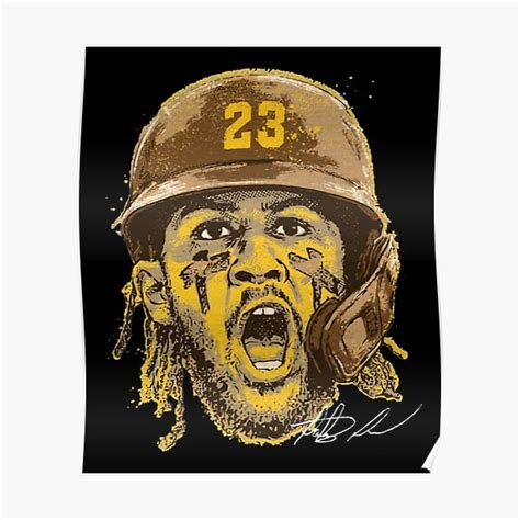 Fernando Tatis Jr Scream Poster For Sale By Wardwilliam90 Redbubble