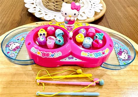 Hello Kitty Fishing Play Set Hobbies And Toys Toys And Games On Carousell