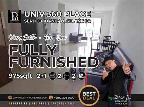 UPM Student Friendly Rental 2 1 Rooms Fully Furnished At UNIV 360