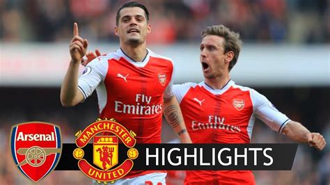 Arsenal Vs Manchester United 2 0 Highlights Full Hd 1080p Epl 07