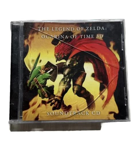 The Legend Of Zelda Ocarina Of Time 3d Soundtrack Cd Ost Club Nintendo 3ds Eur 2995