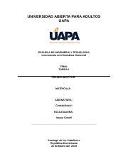 Contabilidad Tarea Il Docx UNIVERSIDAD ABIERTA PARA ADULTOS UAPA