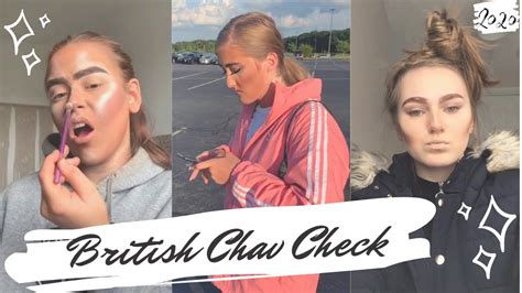 The Best Chavcheck Tiktok Compilation British Chav Girls 🇬🇧🔥 Youtube