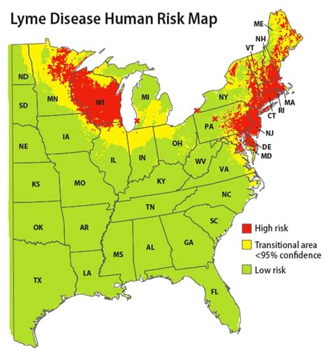 Tick Map Color 2018