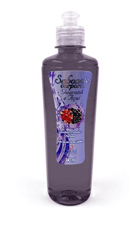 Sabonete Líquido Guaraná e Açaí Banho Cordial Cosméticos