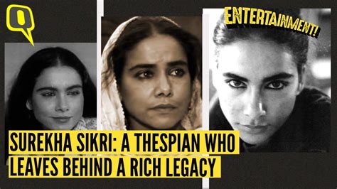 Remembering Surekha Sikri Three Time National Award Winner And Actor