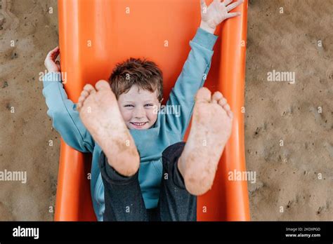 Preteen Boy Feet Camera Hi Res Stock Photography And Images Alamy