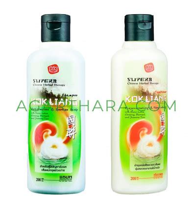 Kok Liang Shampoo and Conditioner Anti-Hair loss Anti-Dandruff Herbal ...