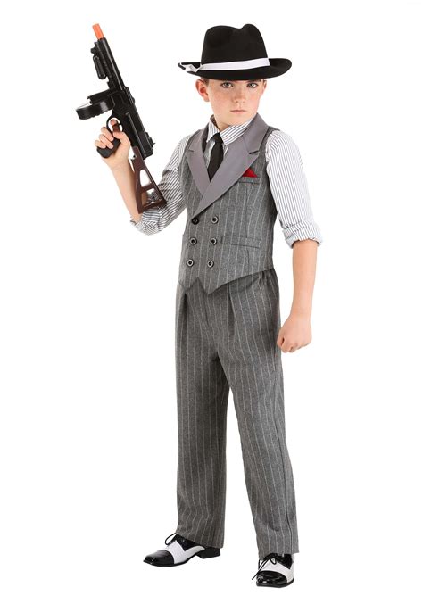 Child Ruthless Gangster Costume Exclusive Costumes