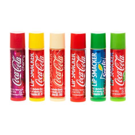 Lip Smacker® Coca Cola® Flavoured Lip Balm Cans 6 Pack Claires