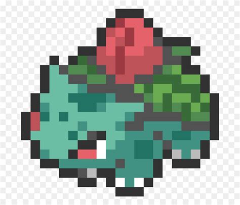 Ivysaur Perler Bead Pattern, Graphics, Rug HD PNG Download - FlyClipart