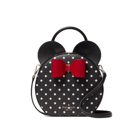 Kate Spade Disney X Kate Spade New York Minnie Mouse Crossbody Bag Black Shopee Malaysia