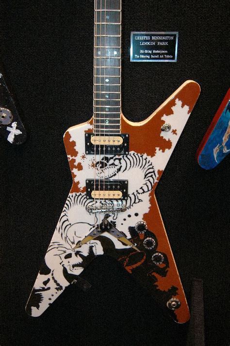 Chester Bennington Custom Dean Guitar Featured In Six String
