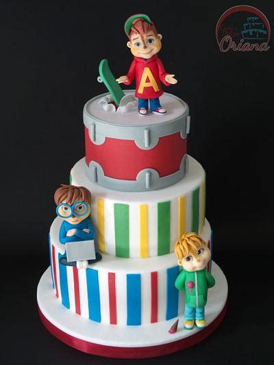 Cake Tag Alvin And The Chipmunks CakesDecor