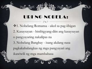 Pagsulat Ng Nobelang Romansa