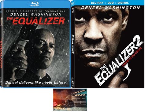 The Equalizer One 1 And Two 2 2 Blu Ray Set Widescreen Denzel