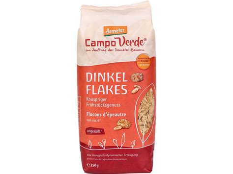 Campo Verde Bio Dinkelflakes Ko Fair Einkaufen Memolife De