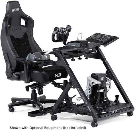 Next Level Racing Flight Stand Pro Compatible With Most Peripherals Swivel Plate Arm