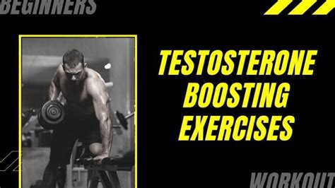 Testosterone Boosting Exercises With Workout Plan [Check Out]