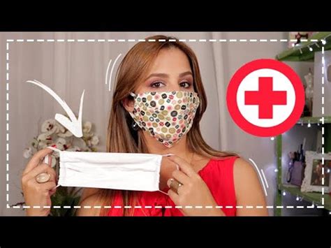 Como Fazer M Scara De Tecido How To Make Fabric Mask Diy Youtube