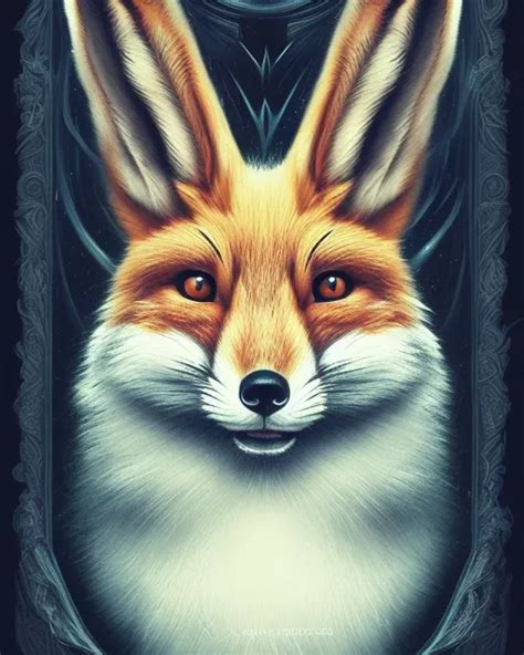 A Fox Rabbit Hybrid That Also A Ninja Ai Photo Generator Starryai