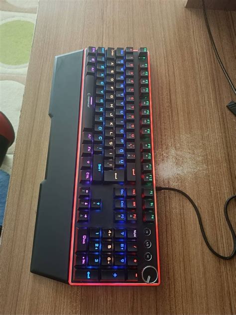 Rampage Rmk X Miracle Siyah Full Rgb Blue Switch Gaming Mekanik Klavy