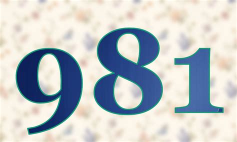 О числе 981 – девятьсот восемьдесят один, математические свойства ...