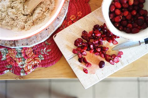 Fall Cranberry Scones