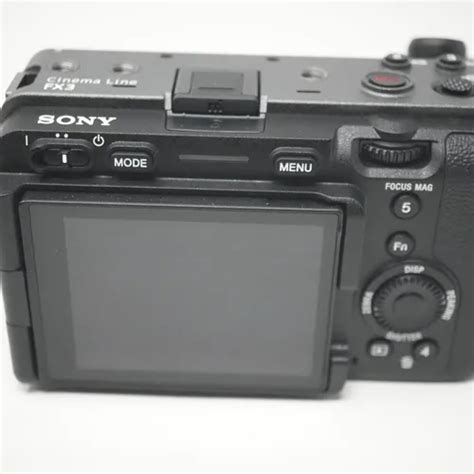 Sony Alpha Fx Ilme Fx Full Frame Cinema Line Camera Jizk Gearfocus