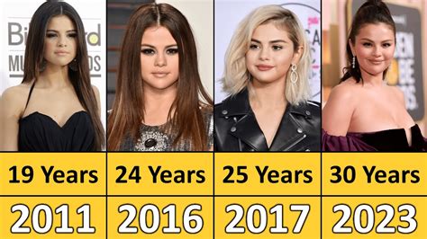 Selena Gomez Transformation 2023 From 0 To 30 Years Old Youtube