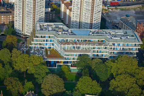 Aerial View Aerial View Of The City Of Westminster College Paddington