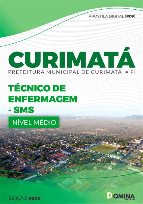 Apostila Concurso Pref Curimatá PI 2023 Técnico Enfermagem