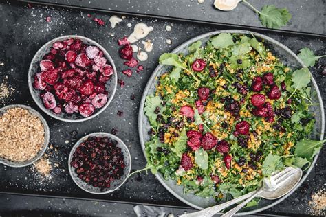 Salade De Chou Kale Aux Patates Douces Et Aux Betteraves Recette