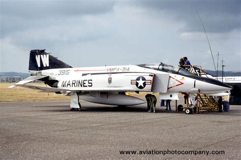 The Aviation Photo Company F Phantom Mcdonnell Us Marines Vmfa