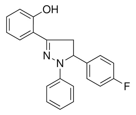 Fluorophenyl Phenyl Dihydro H Pyrazol Yl Phenol