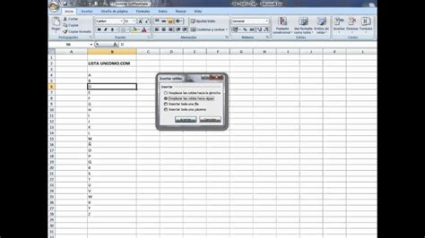 C Mo Poner Celdas Con Excel Youtube