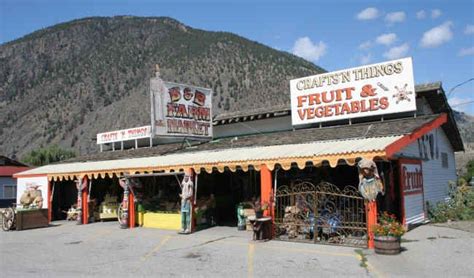 Fruit Stands in Keremeos