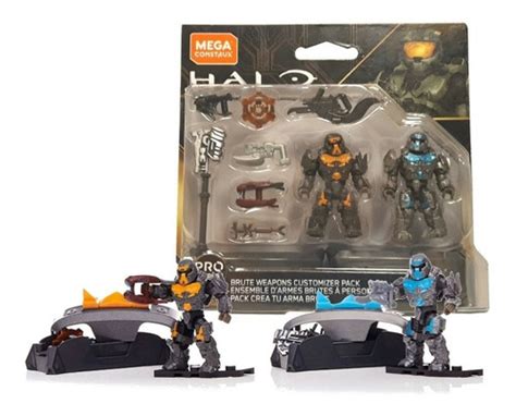 Halo Mega Construx Brute Weapons Customizer Pack Envío Gratis