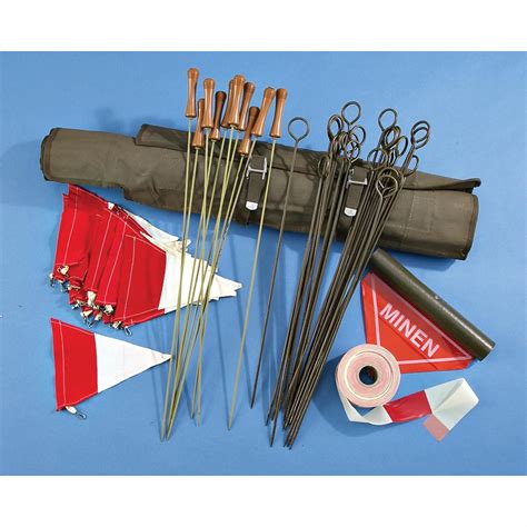 Used German Mine Field Marker Kit 123885 Field Gear At Sportsmans Guide