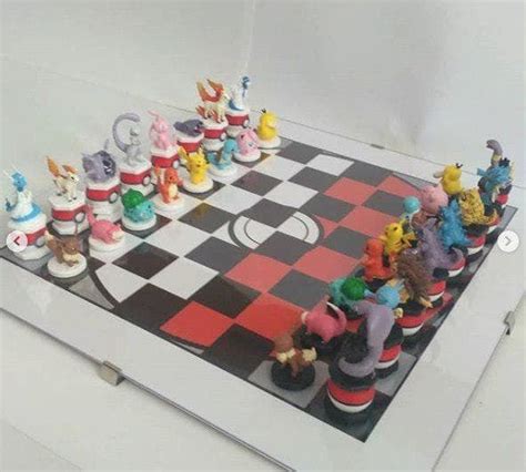 Pokemon Chess Set 3d Model 3d Printable Cgtrader