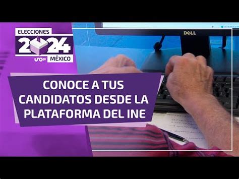 Elecciones 2024 en México INE lanza plataforma para que conozcas a tus